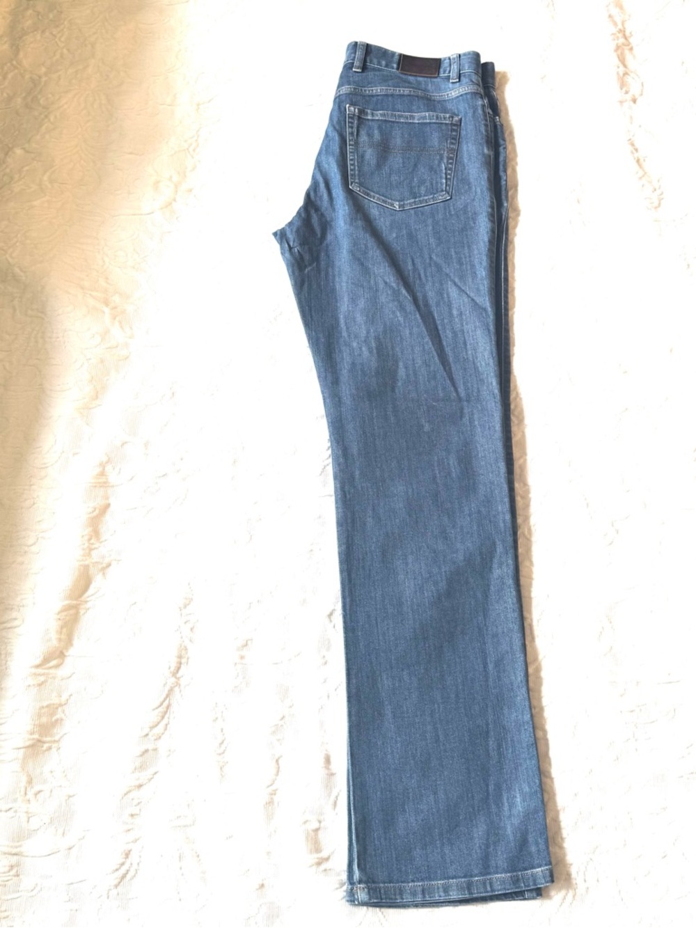 Ermenegildo Zegna Straight Jeans in Medium Blue Wash - Picture 2 of 8